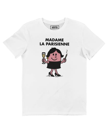T-shirt Madame La Parisienne Grafitee