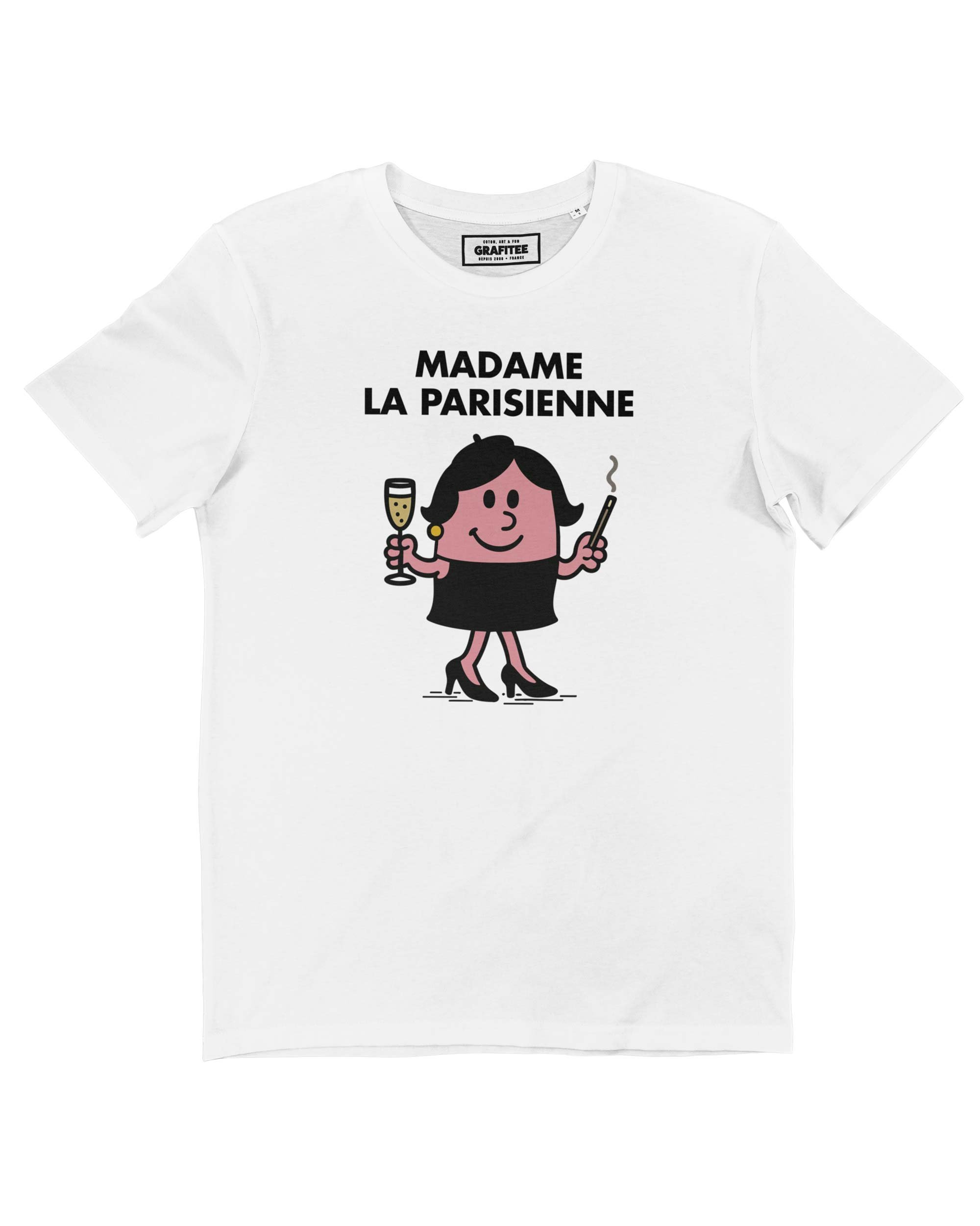 T-shirt Madame La Parisienne Grafitee
