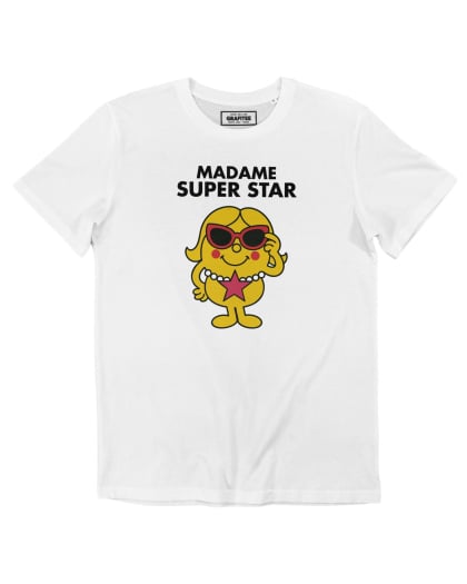 T-shirt Madame Super Star Grafitee