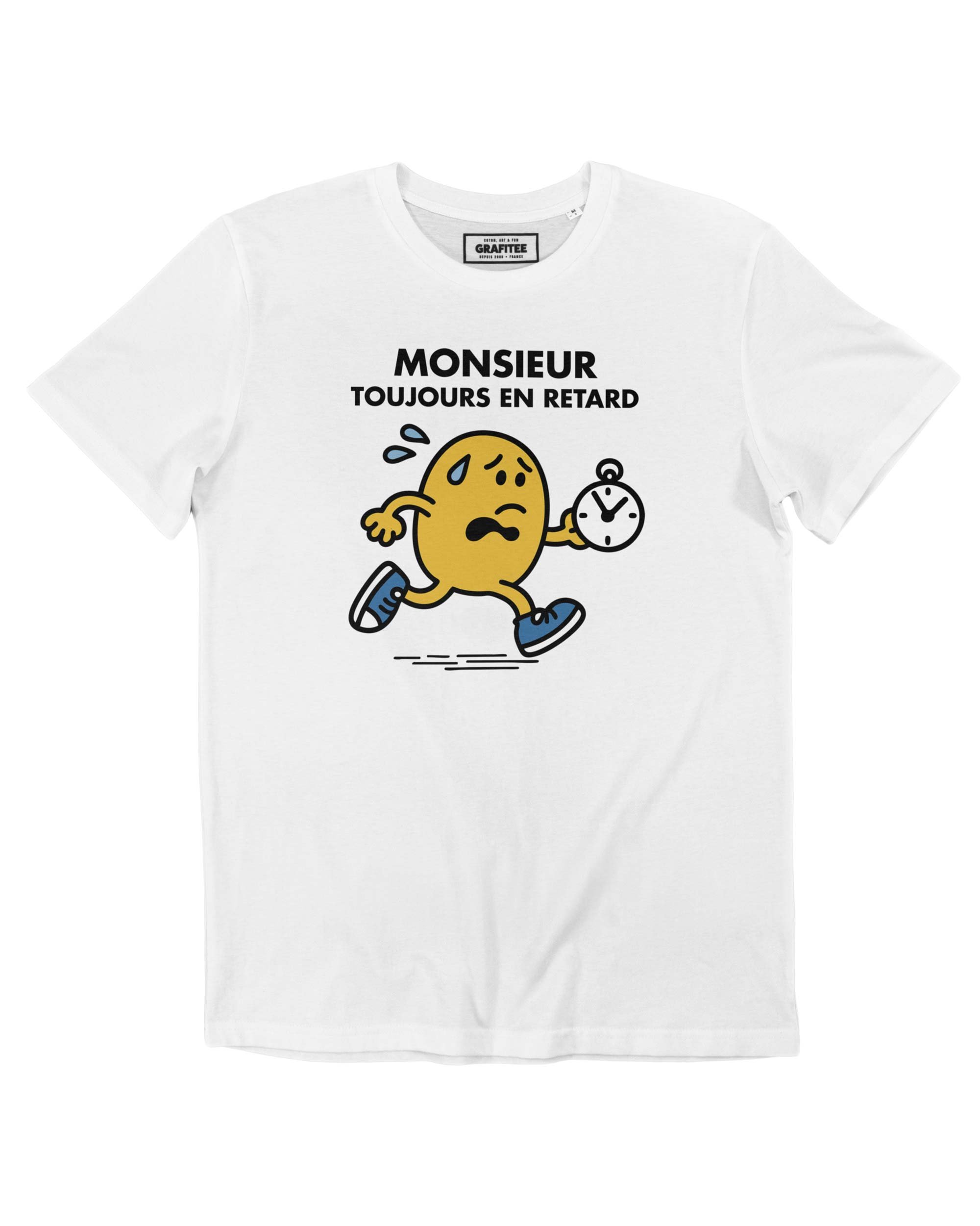 T-shirt Monsieur En Retard Grafitee