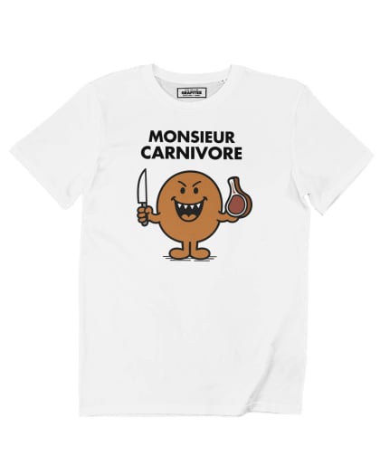 T-shirt Monsieur Carnivore Grafitee