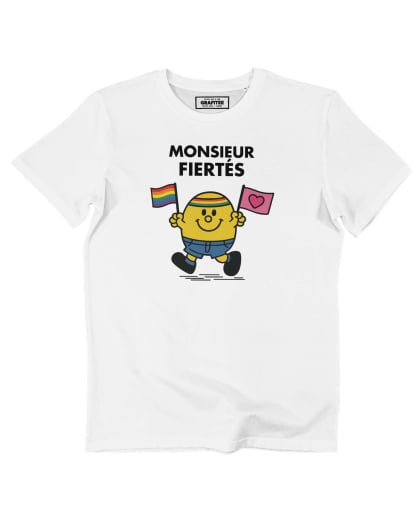 T-shirt Monsieur Fiertés Grafitee