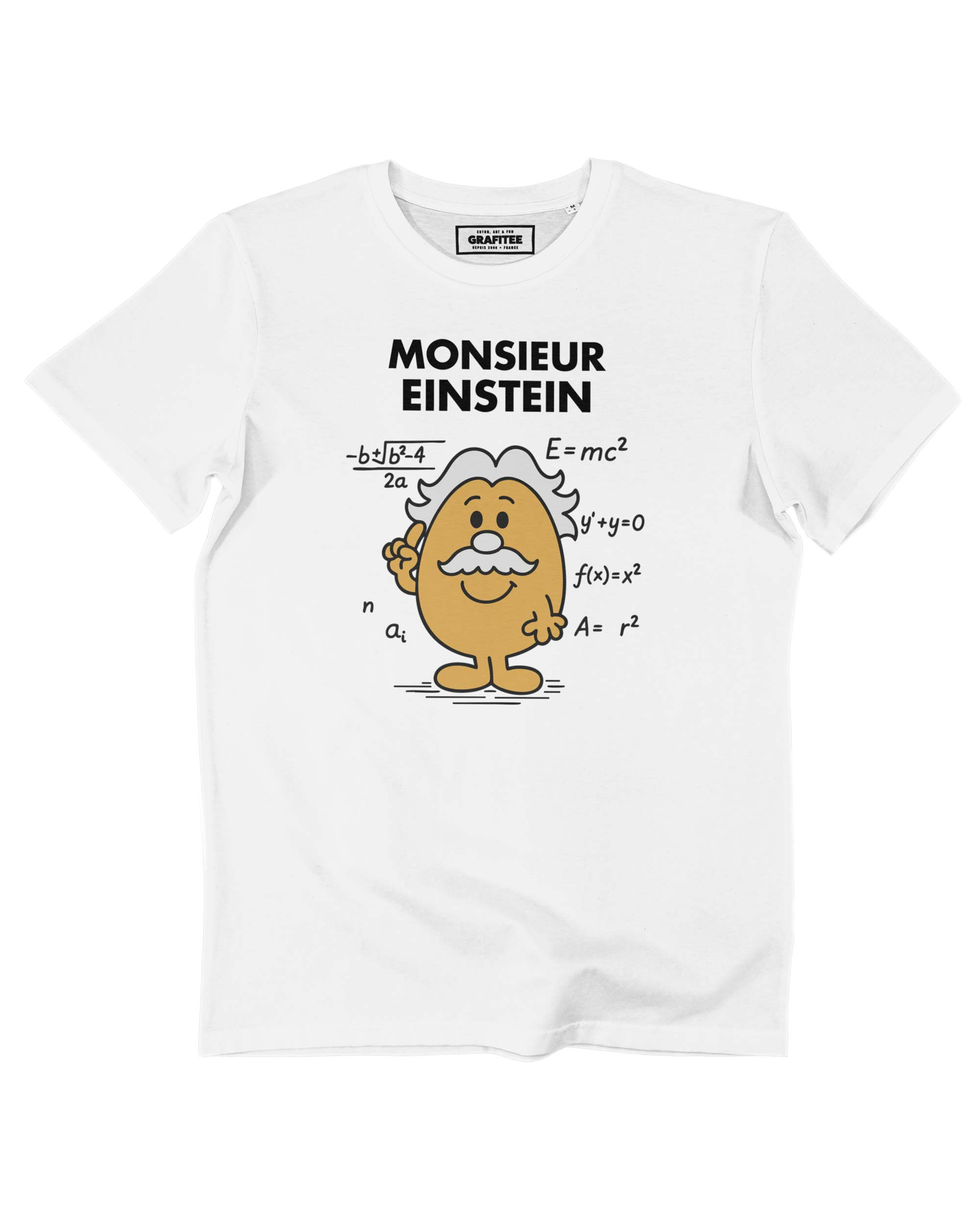 T-shirt Monsieur Einstein Grafitee