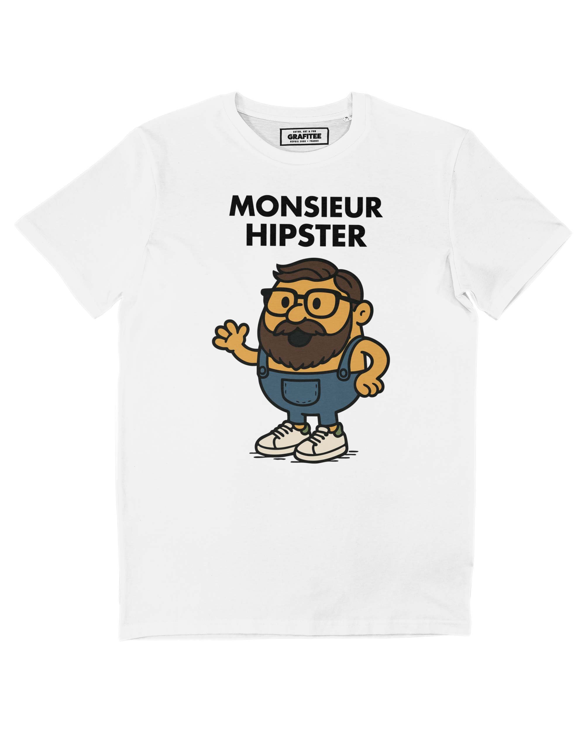 T-shirt Monsieur Hipster Grafitee