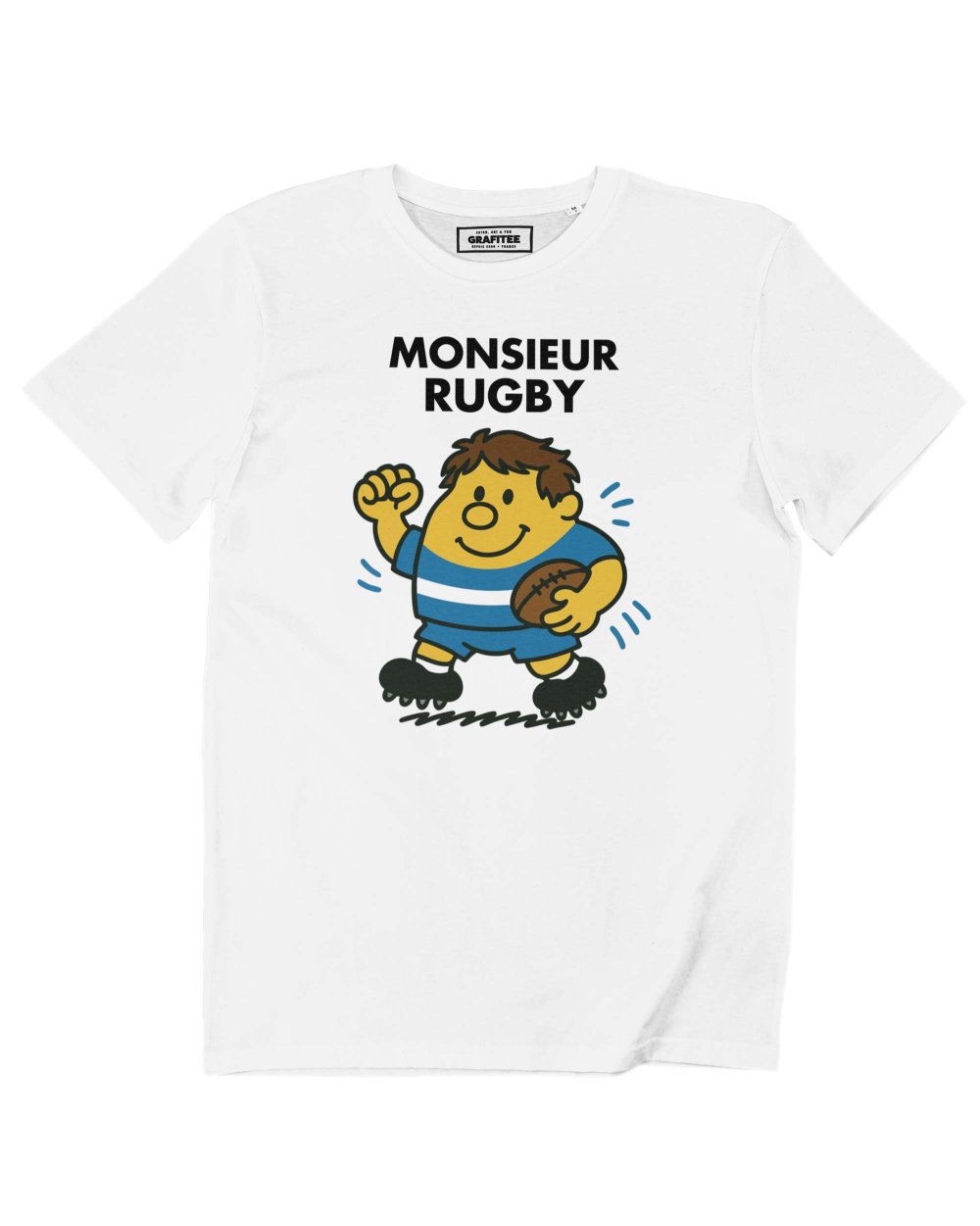 T-shirt Monsieur Rugby Grafitee