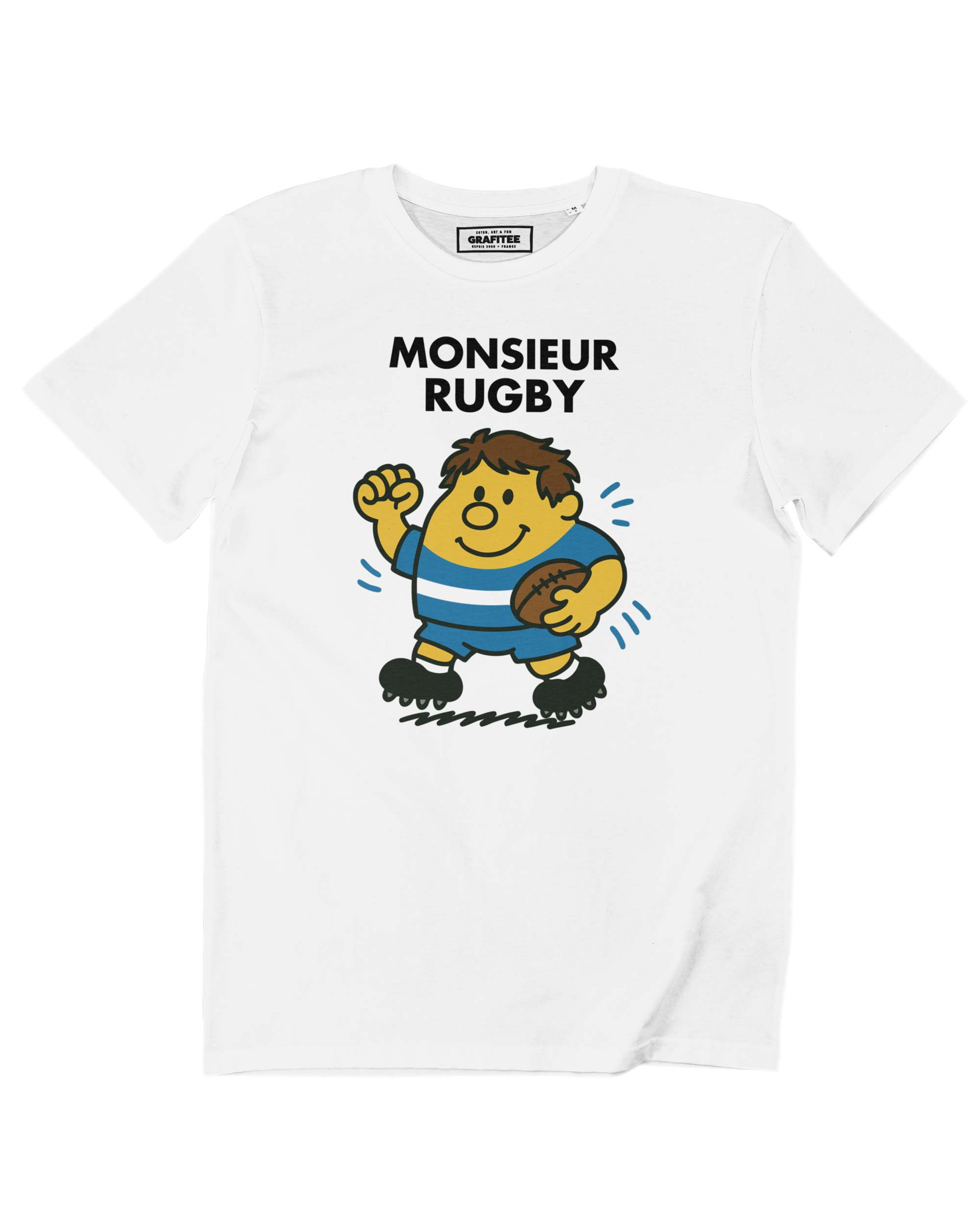T-shirt Monsieur Rugby Grafitee