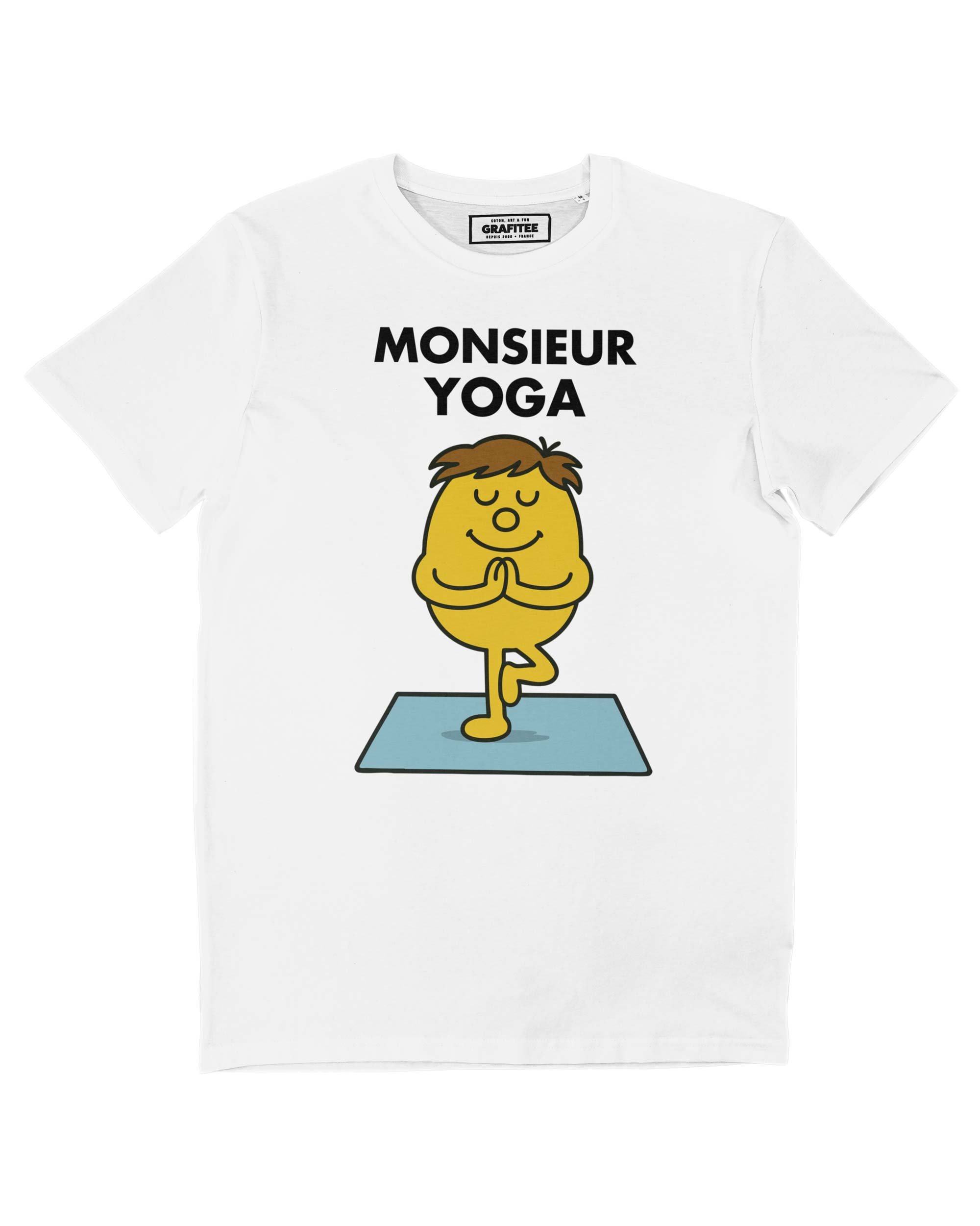 T-shirt Monsieur Yoga Grafitee