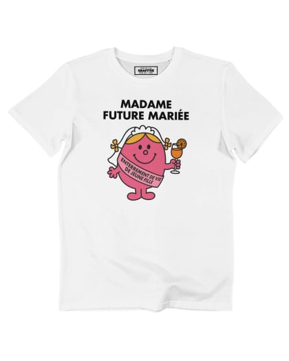 T-shirt Madame Future Mariée Grafitee