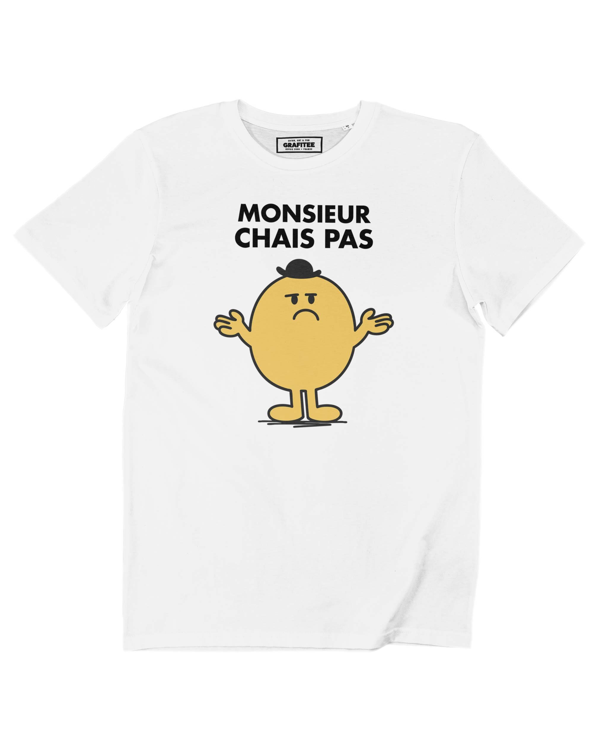 T-shirt Monsieur Chais Pas Grafitee