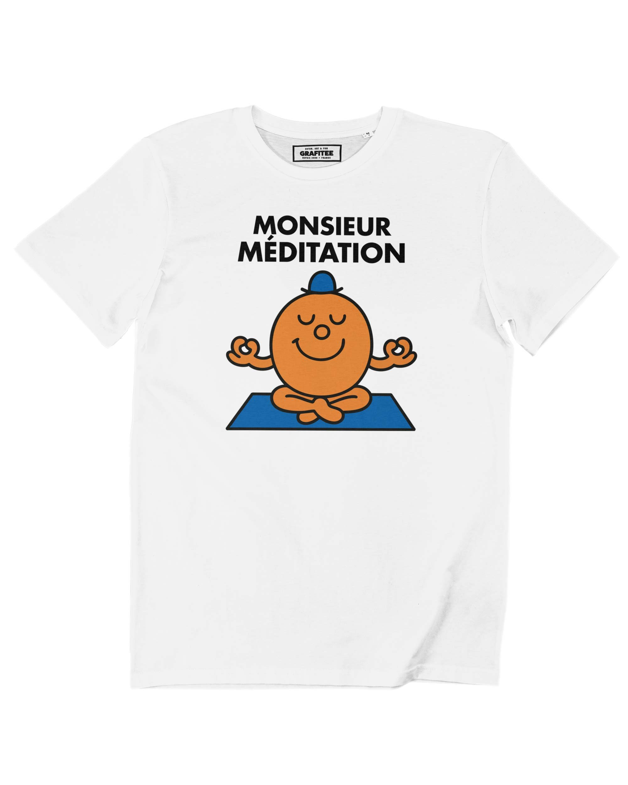 T-shirt Monsieur Méditation Grafitee