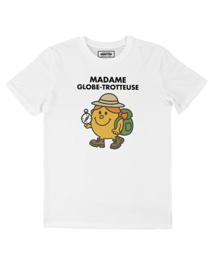 T-shirt Madame Globe Trotteuse Grafitee