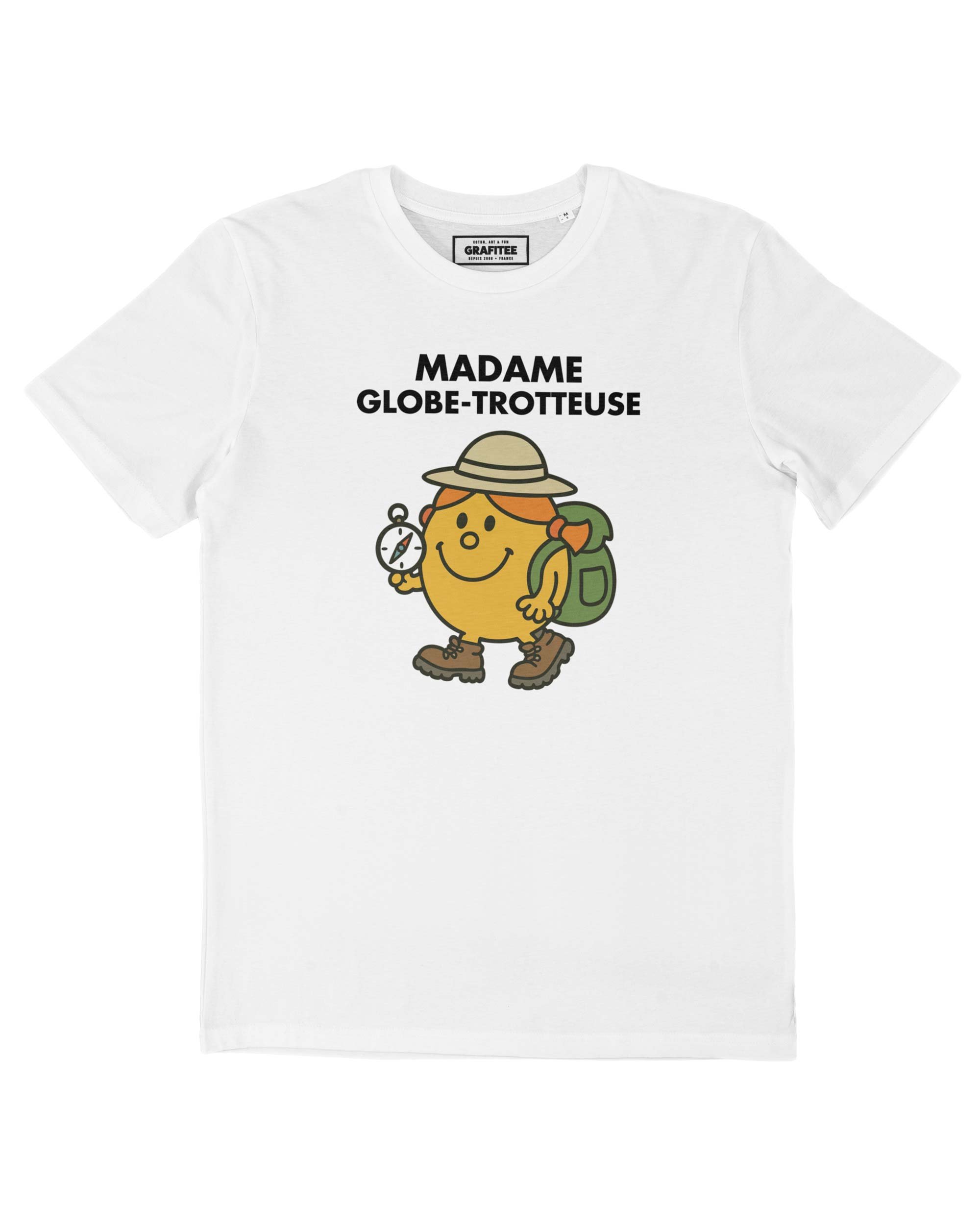 T-shirt Madame Globe Trotteuse Grafitee