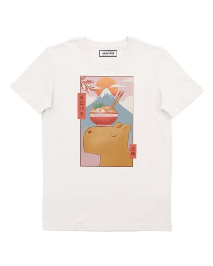 T-shirt Capybara Ukiyo-E Grafitee