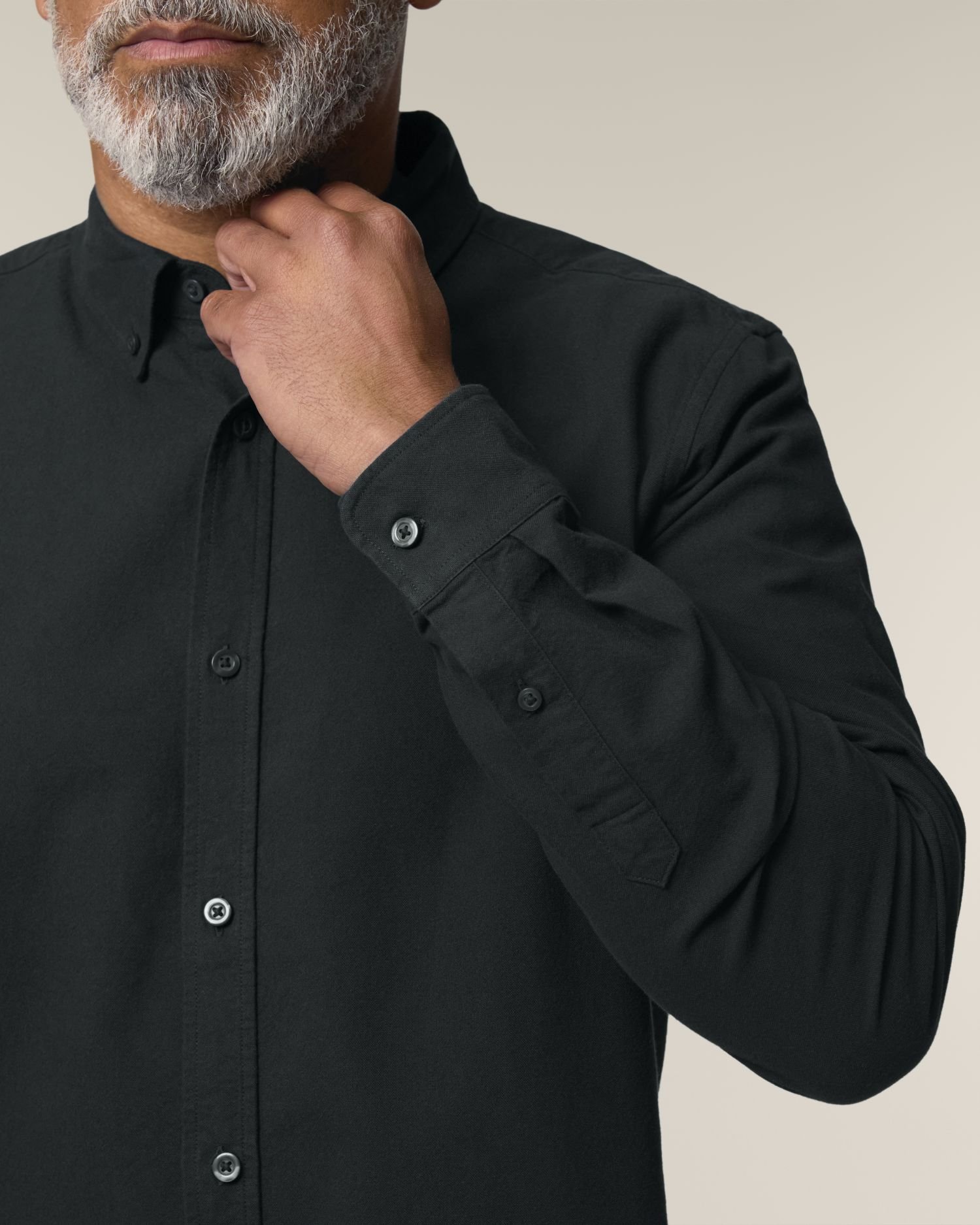 Chemise Stanley Oxford de couleur Black - C002 de la marque Stanley/Stella