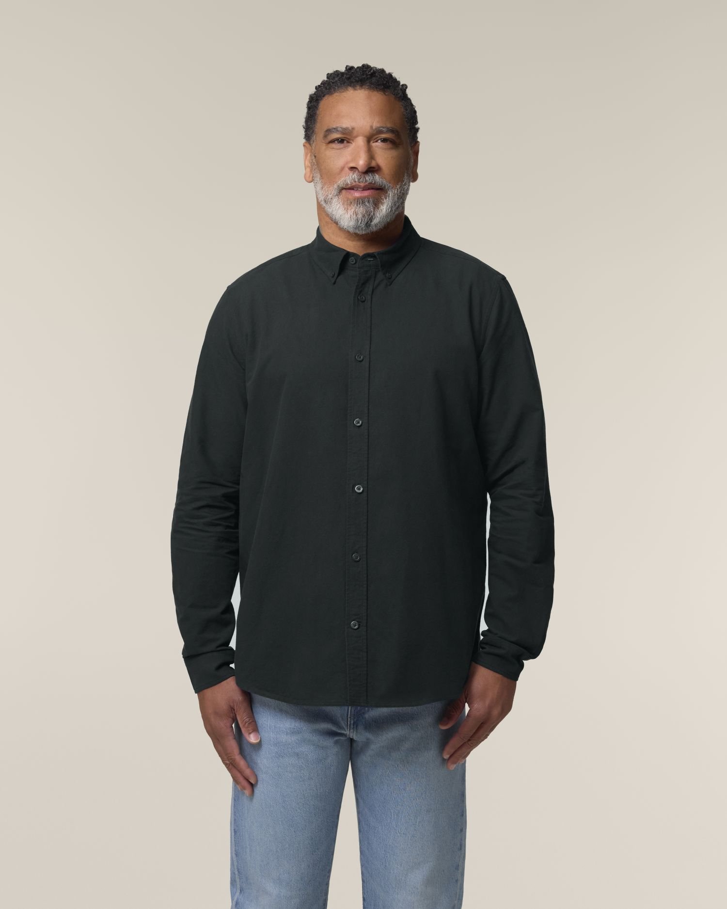 Chemise Stanley Oxford de couleur Black - C002 de la marque Stanley/Stella