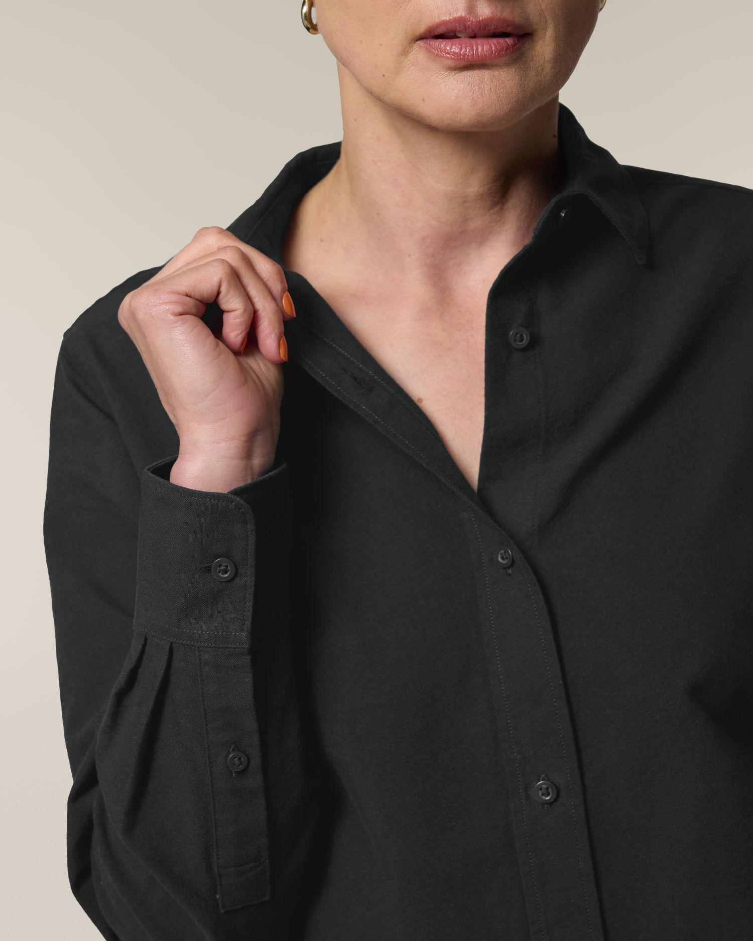 Chemise Stella Oxford Femme avec un Grafitee