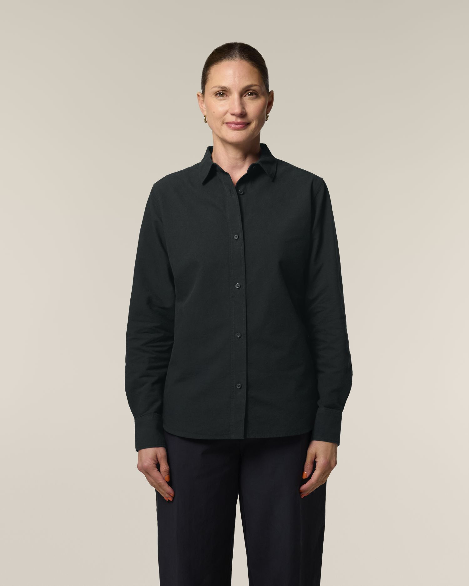 Chemise Stella Oxford Femme avec un Grafitee