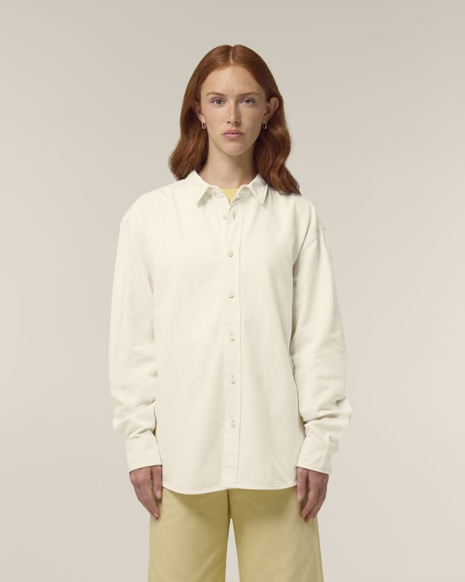 Chemise Worker de couleur Natural Raw - C054 de la marque Stanley/Stella