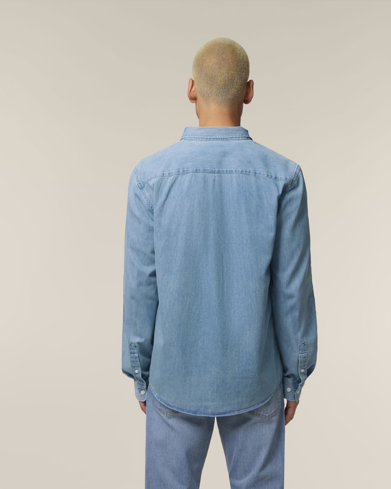 Chemise Stanley Denim Homme avec un Grafitee