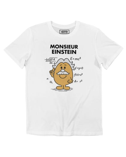 T-shirt Monsieur Einstein Grafitee