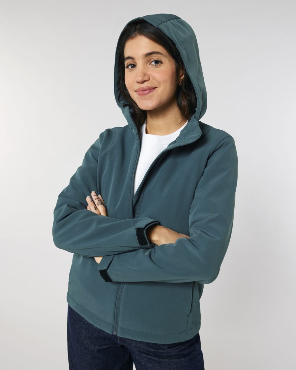 Softshell capuche Discoverer (femme)