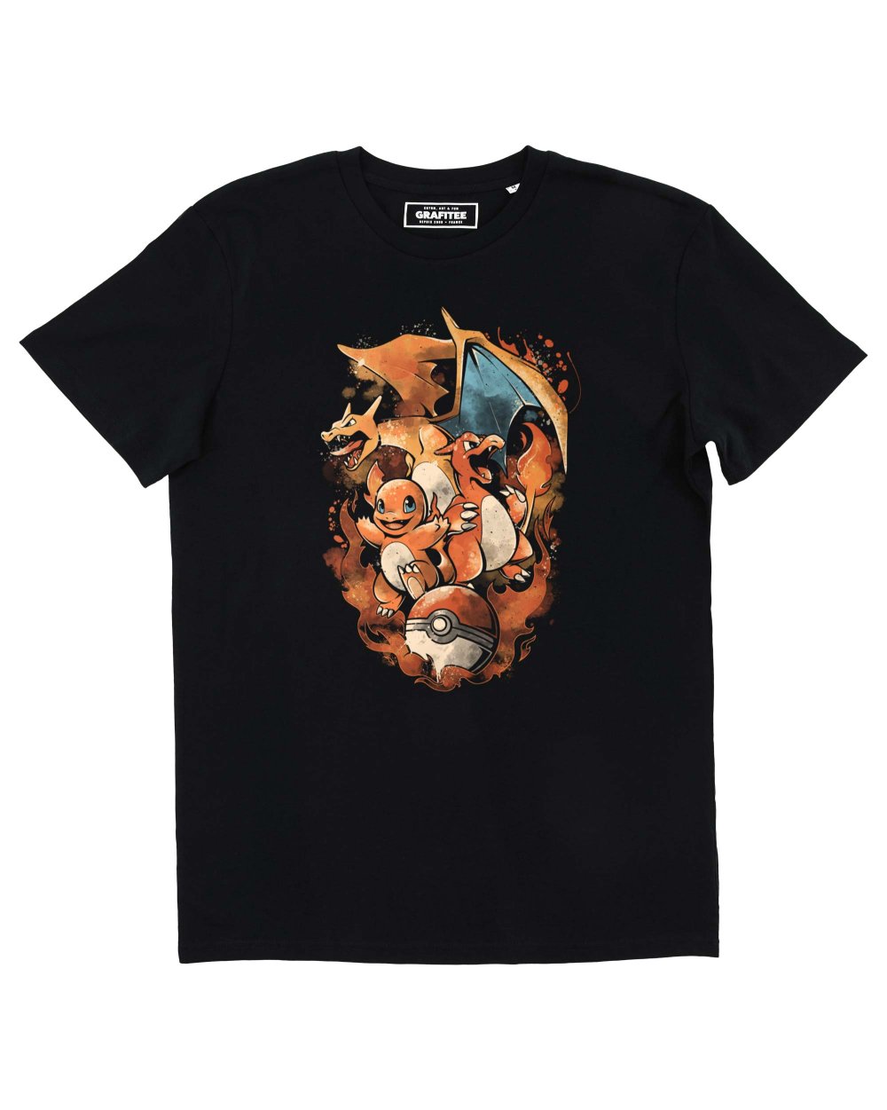 Teeshirt Fire Evolution Grafitee