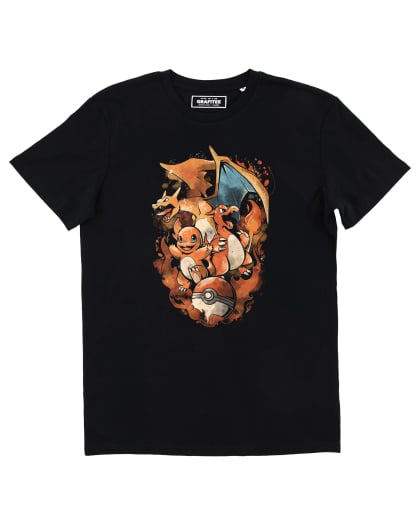 Teeshirt Fire Evolution Grafitee