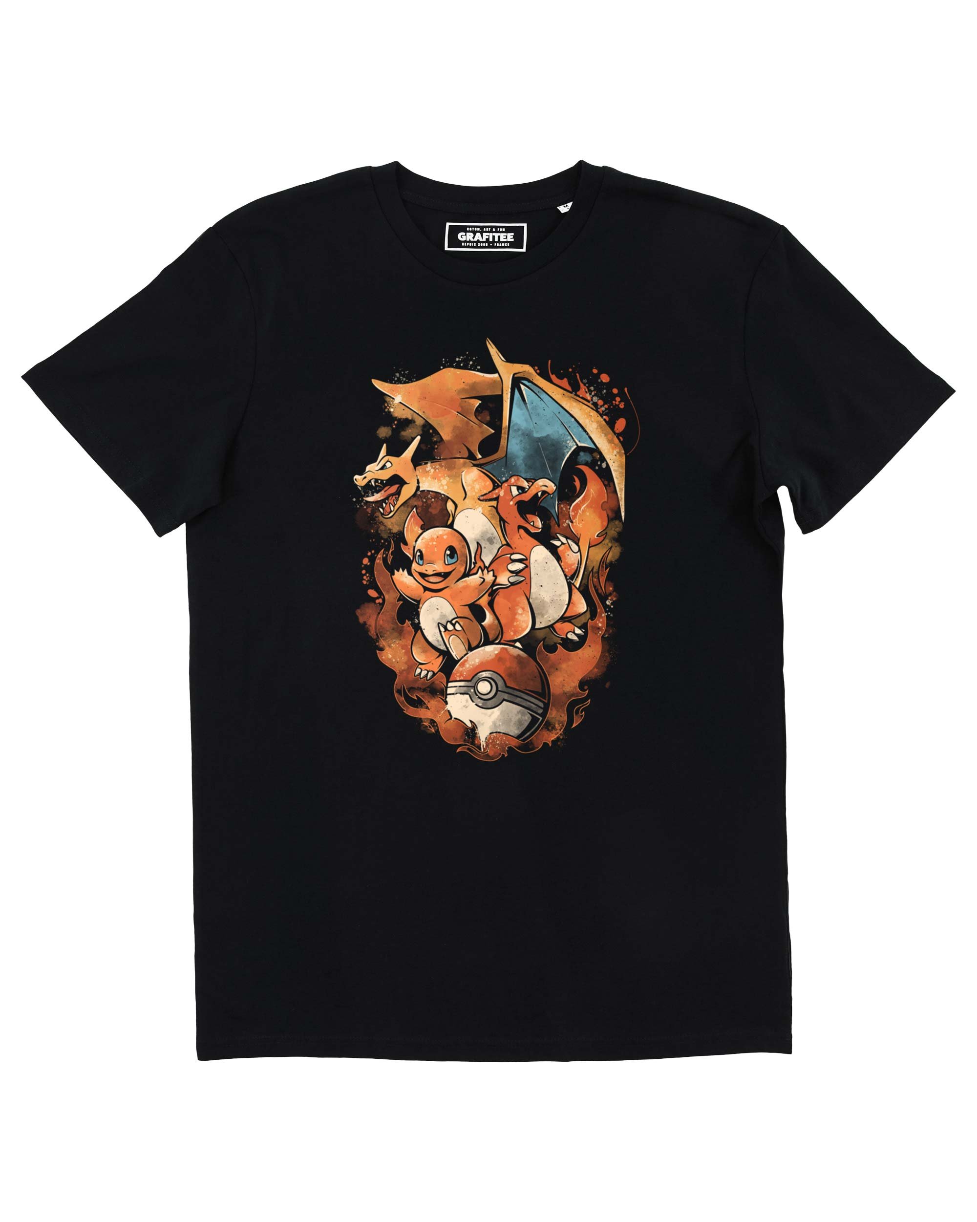 Teeshirt Fire Evolution Grafitee