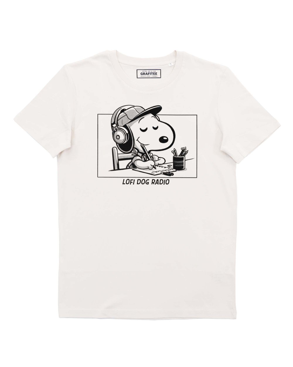 Tshirt Lofi Dog Radio Grafitee