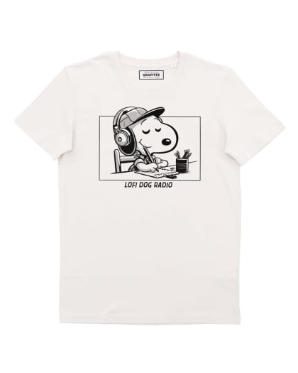 Tshirt Lofi Dog Radio Grafitee
