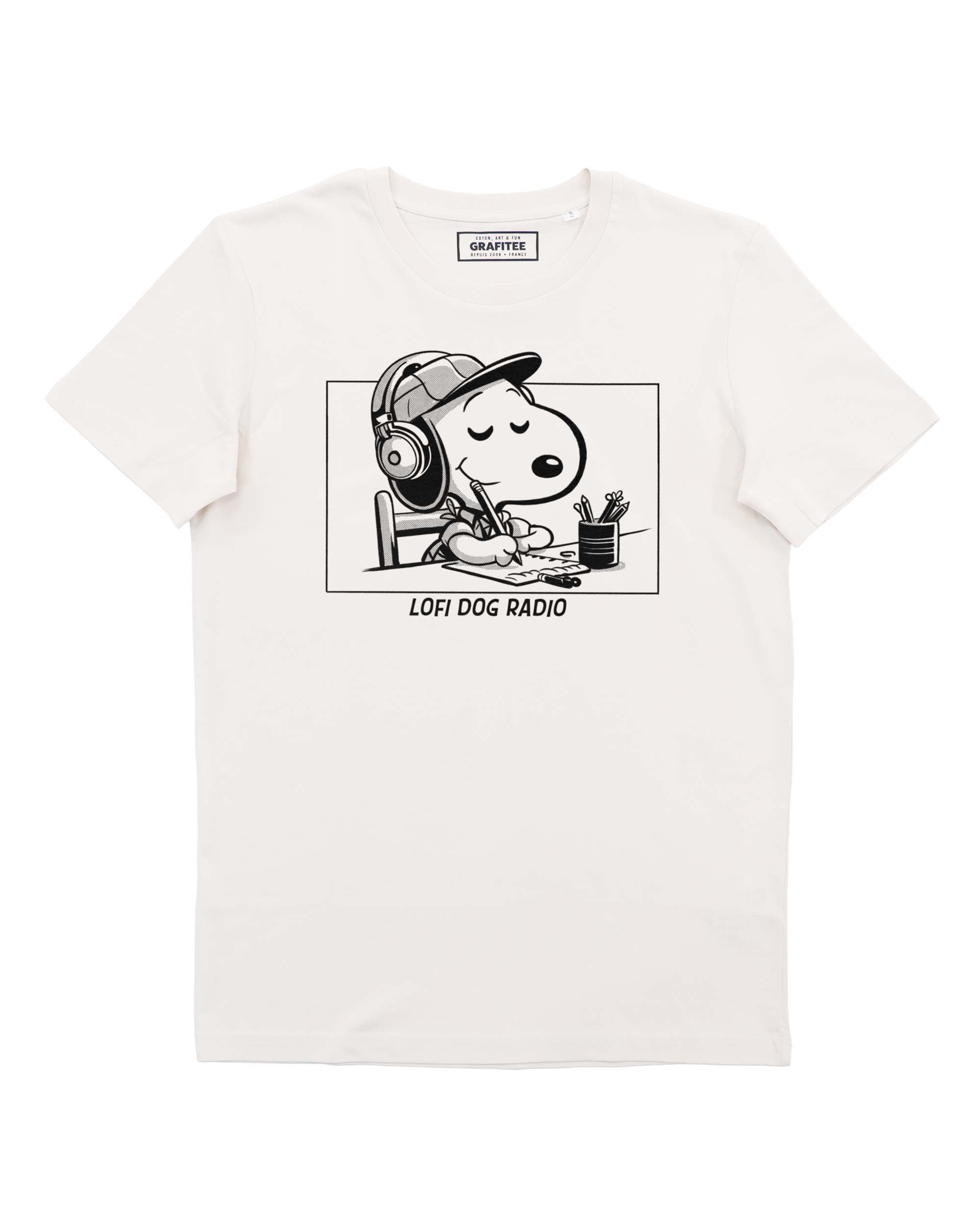 Tshirt Lofi Dog Radio Grafitee