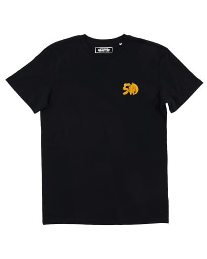 Tshirt Badge 50 ans Goldorak Grafitee