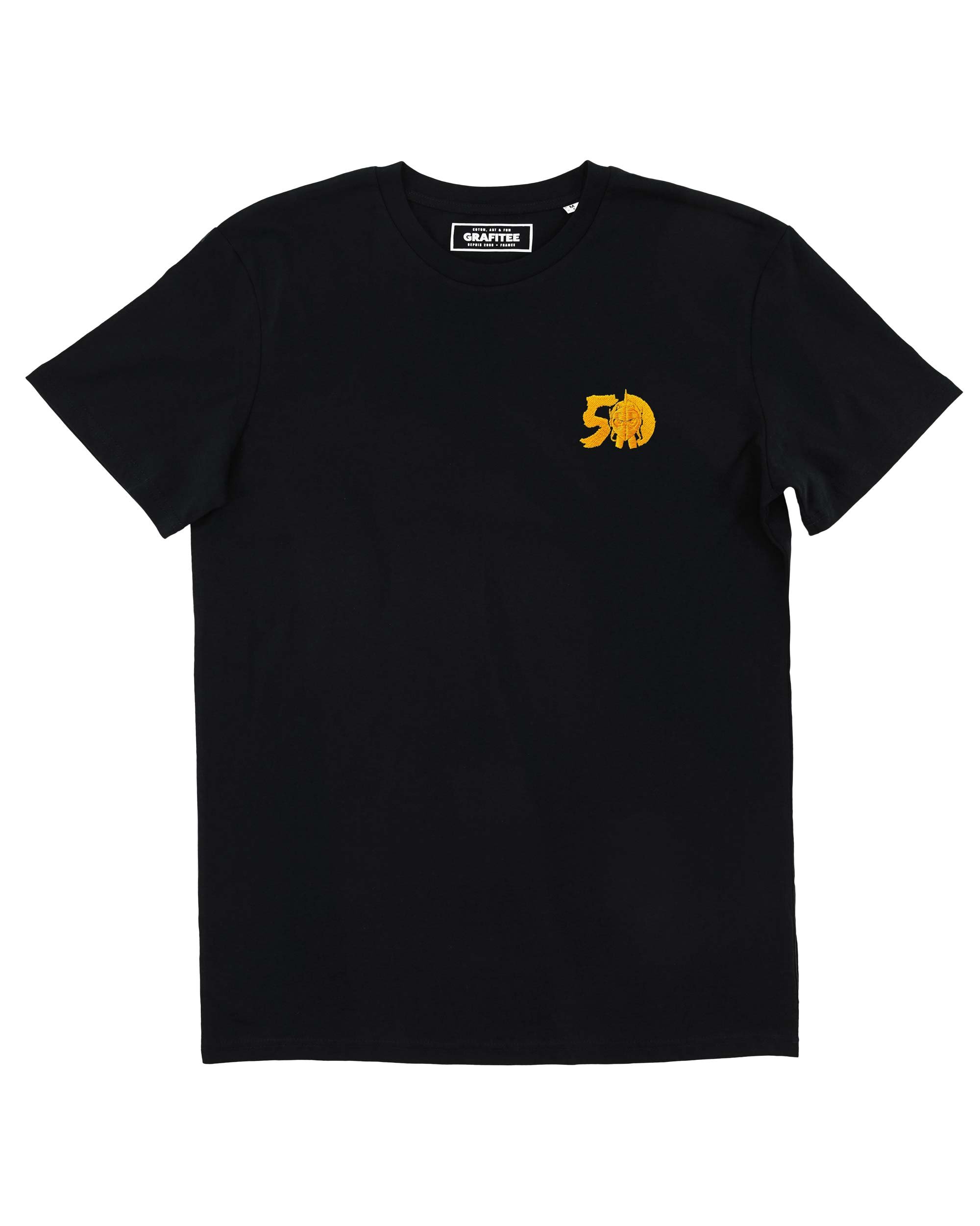 Tshirt Badge 50 ans Goldorak Grafitee