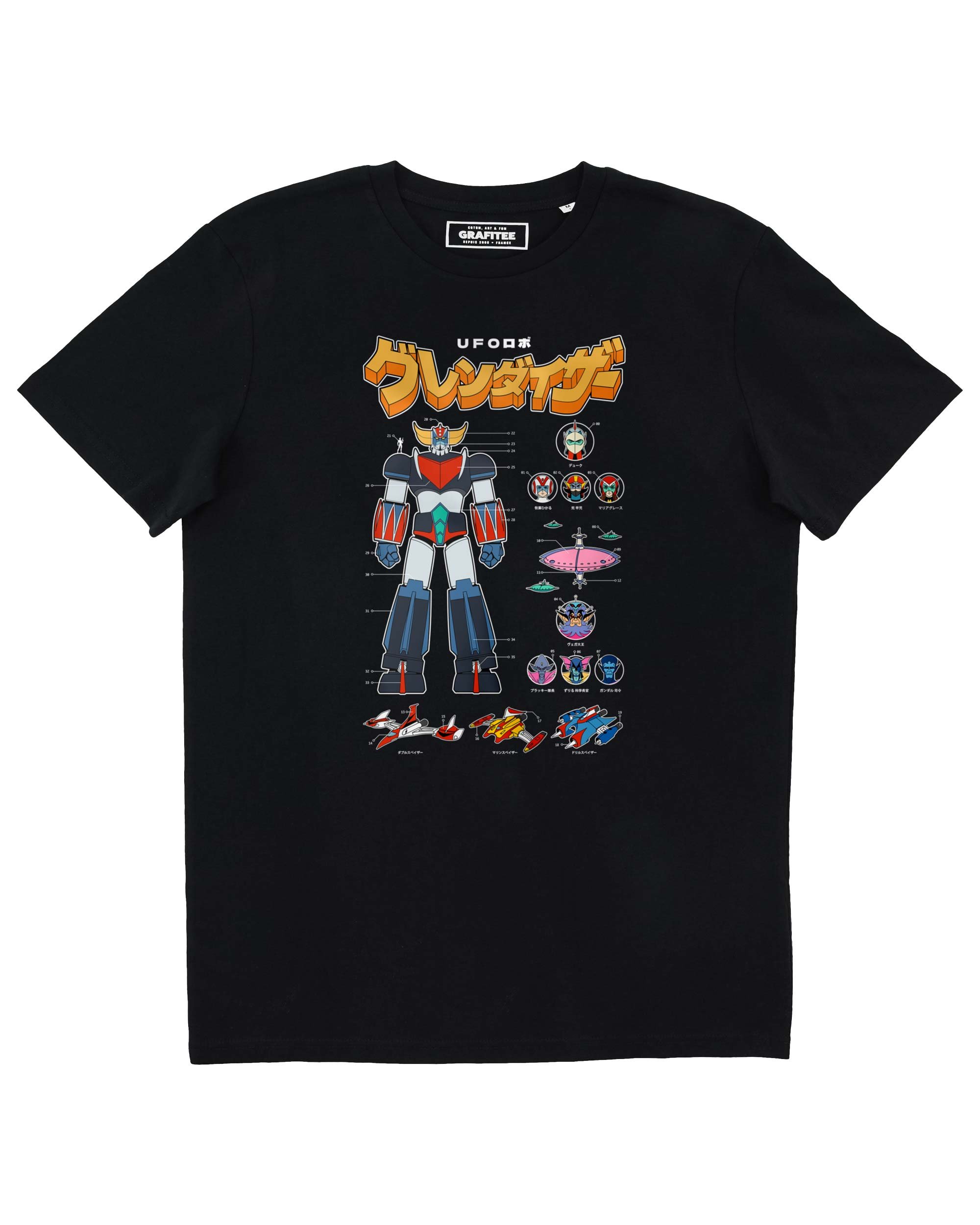Tshirt Kit UFO Robot Grafitee