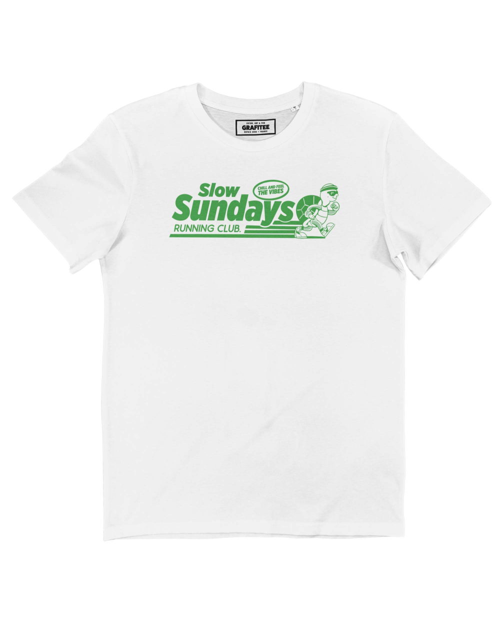 T-shirt Slow Sundays Running Club Grafitee