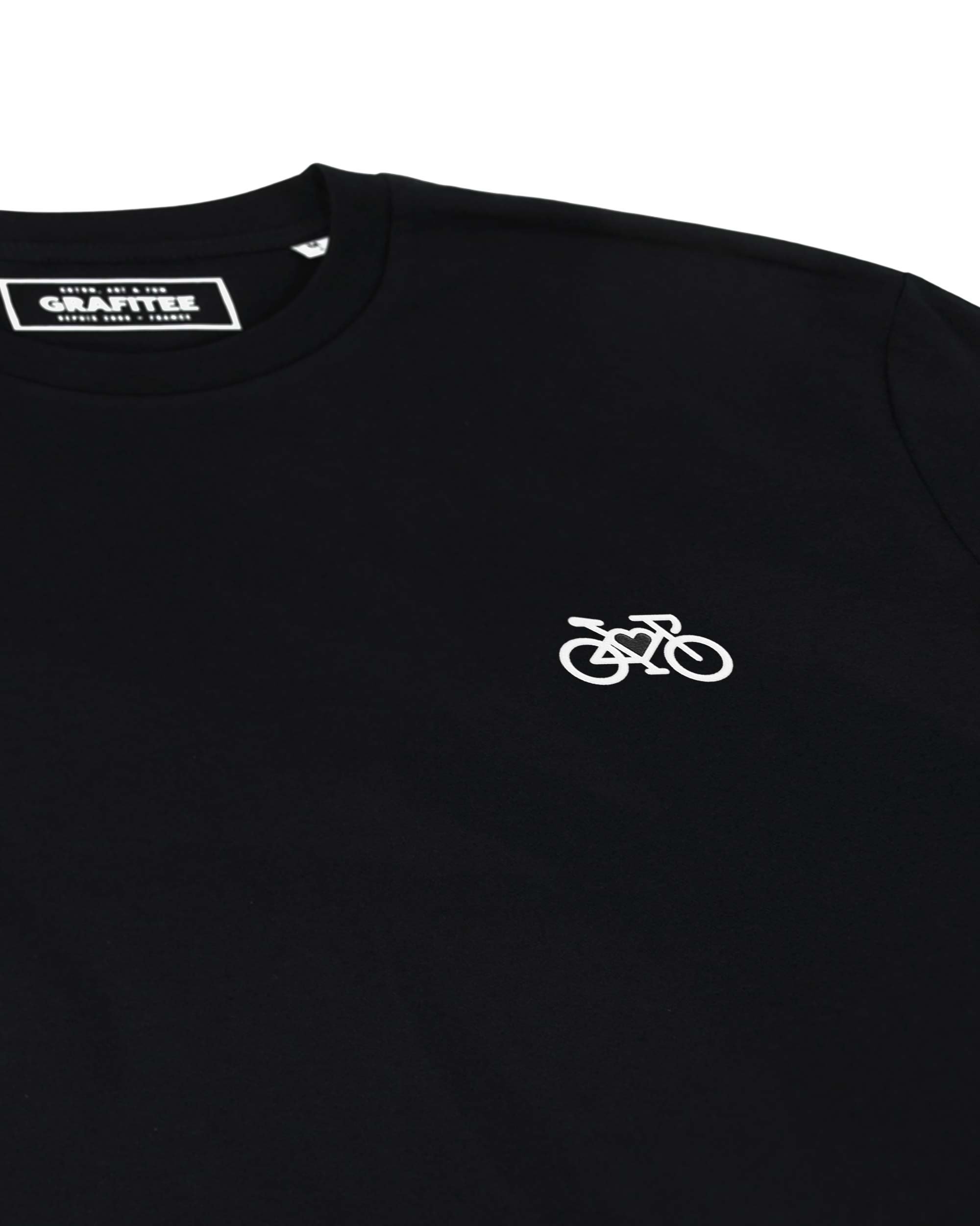 T shirt I Love my Bike de couleur Noir