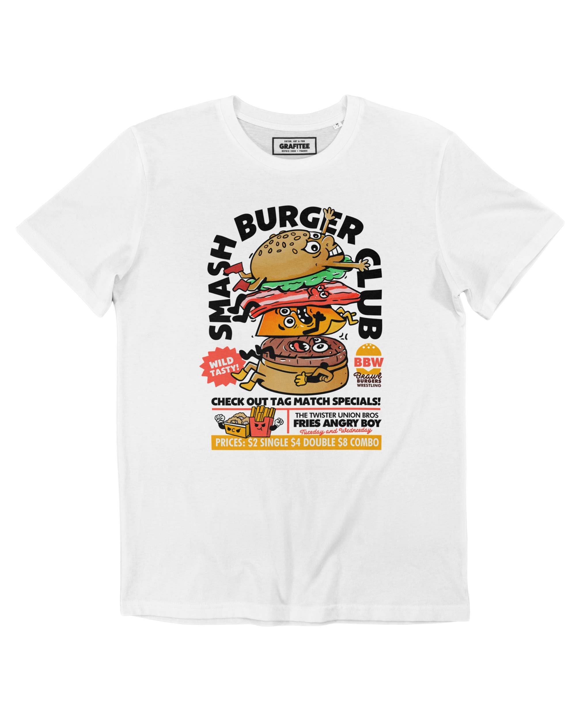 Tee-shirt Smashburger Grafitee
