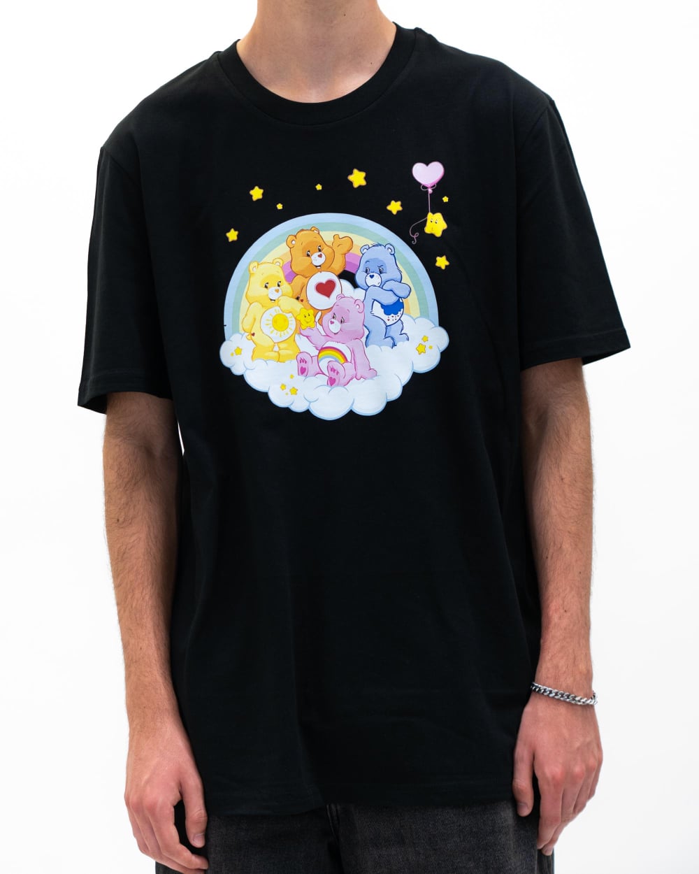 ROMWE X Care Bears Chemise dessin animé Imprimé Mignon Coupe