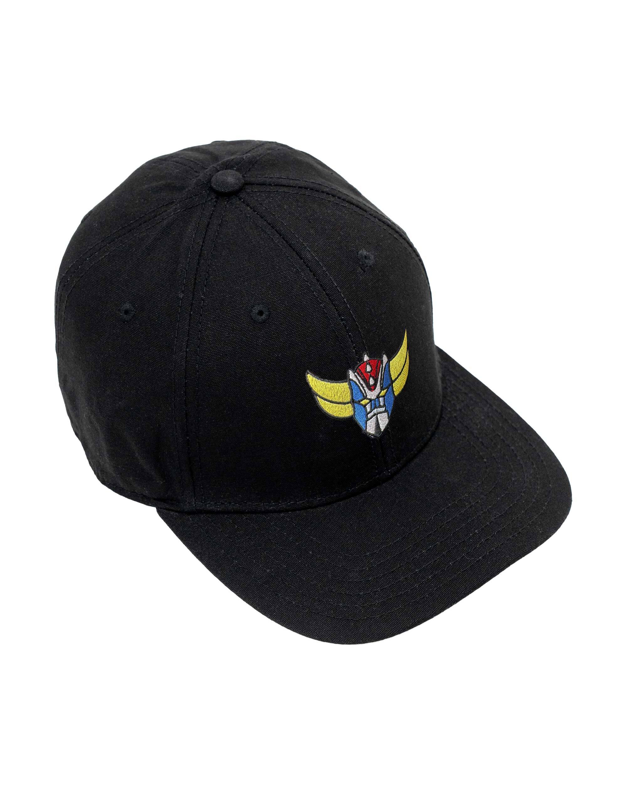 Casquette brodée Goldorak de couleur Noir