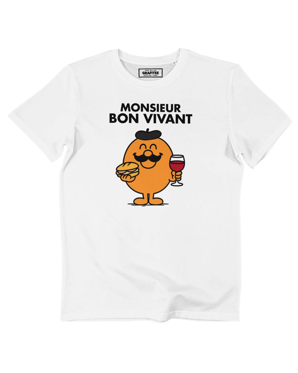 T-shirt Monsieur Bon Vivant Grafitee