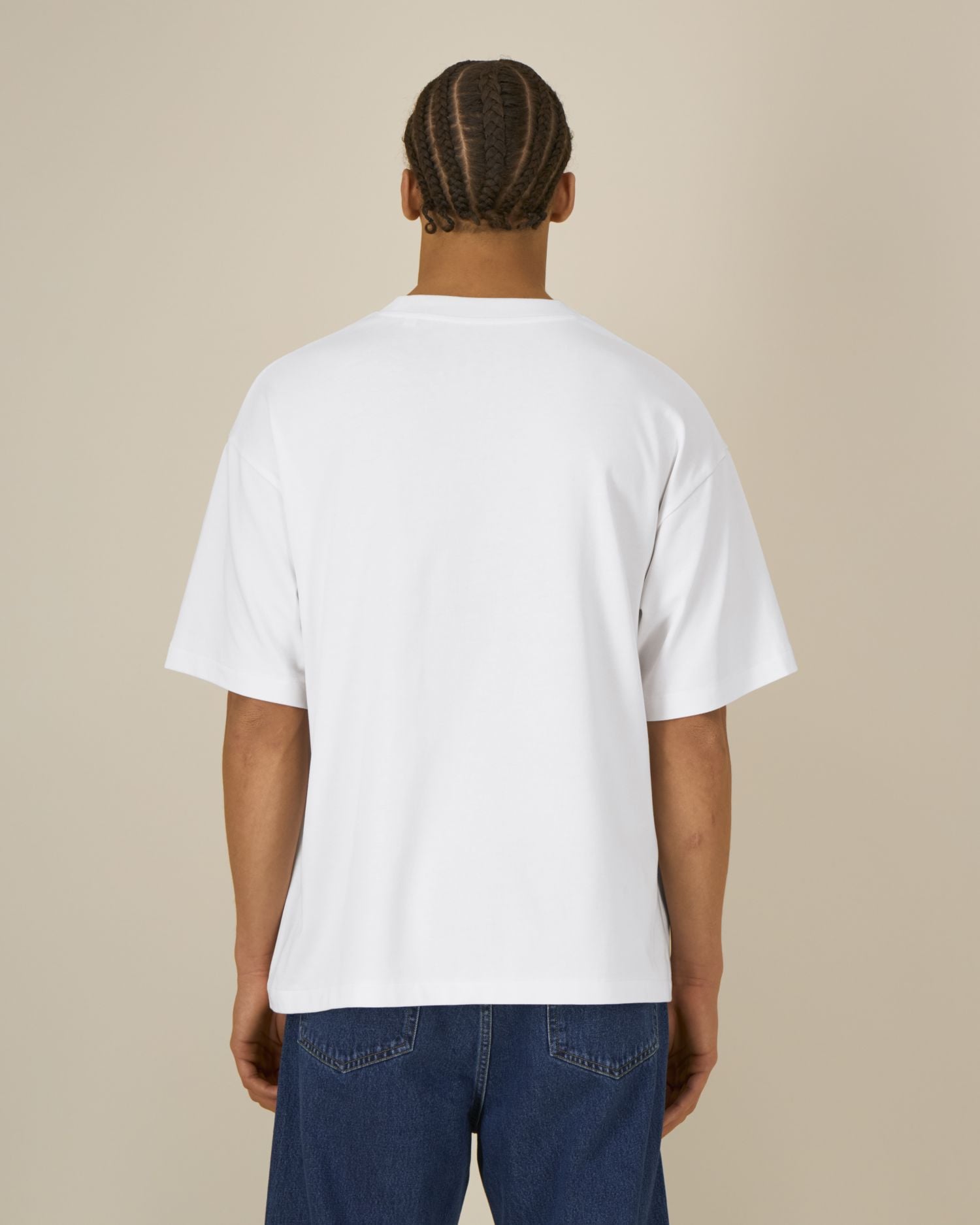 T-shirt Asher de couleur White - C001 de la marque Stanley/Stella