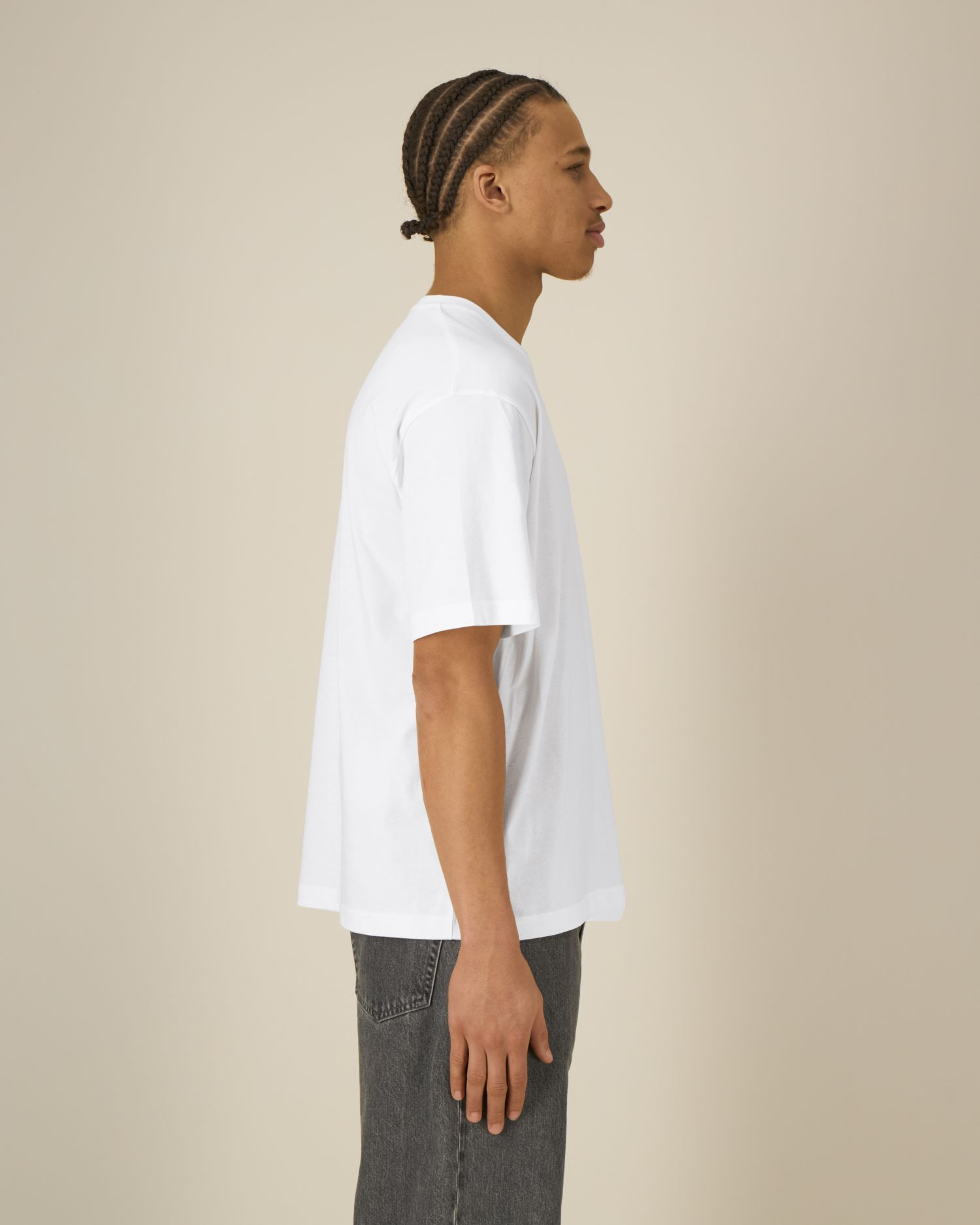 T-shirt Breezer de couleur White - C001 de la marque Stanley/Stella