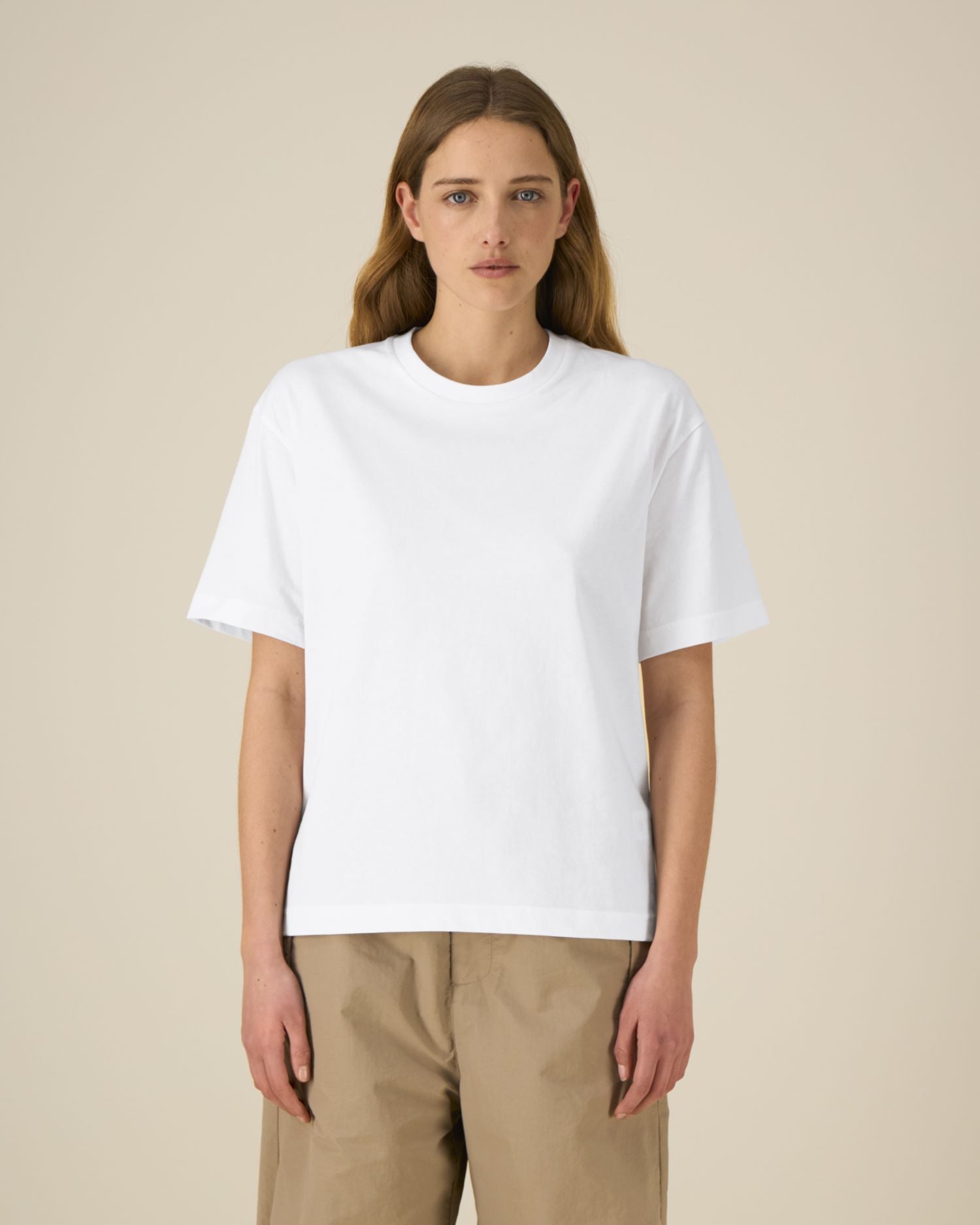 T-shirt Breezer de couleur White - C001 de la marque Stanley/Stella