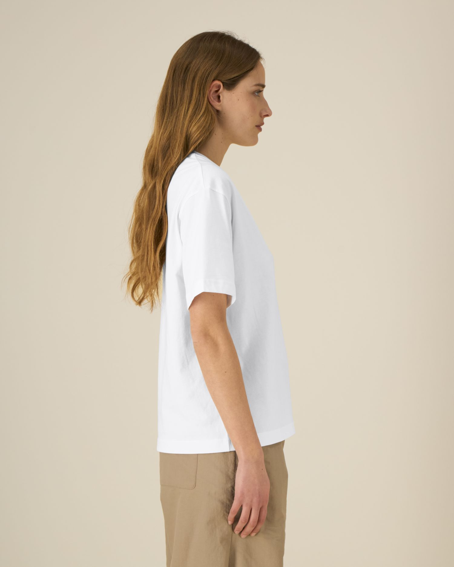 T-shirt Breezer de couleur White - C001 de la marque Stanley/Stella