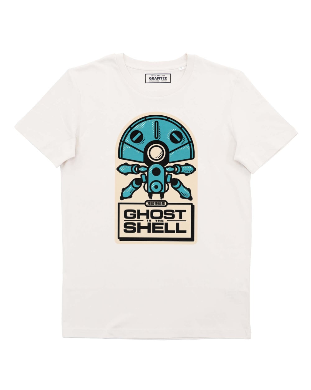 Tee-shirt Badge Ghost In The Shell Grafitee