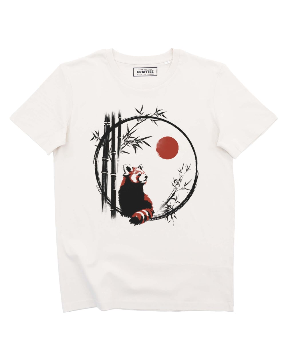 T-shirt Red Panda Under The Sun Grafitee