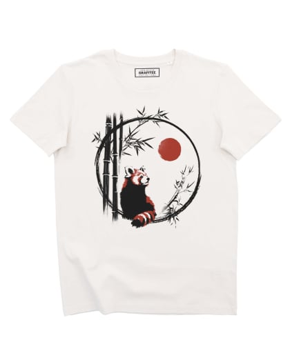 T-shirt Red Panda Under The Sun Grafitee