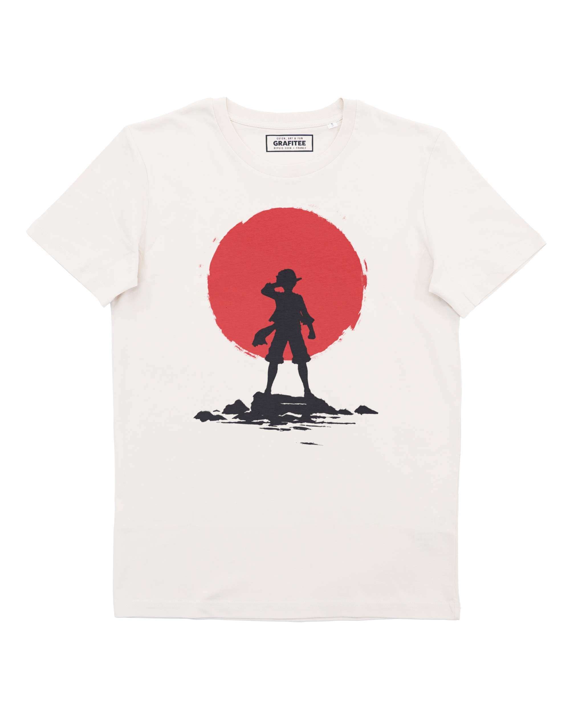 Tee shirt Red Sun Pirate Grafitee
