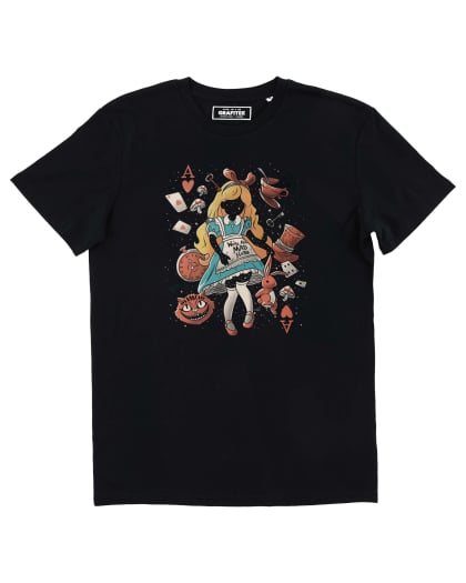 Tee shirt Wonderland Girl Grafitee