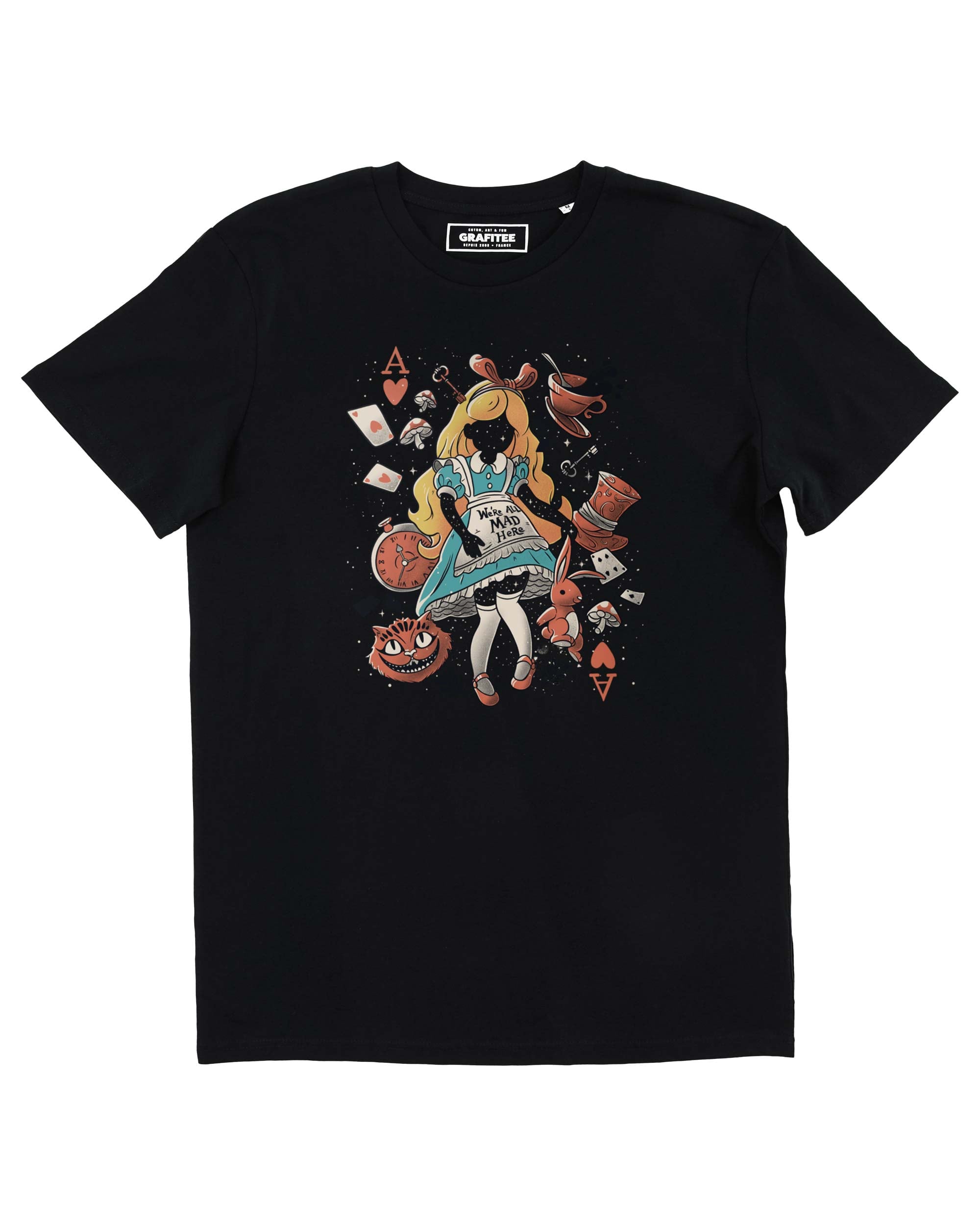 Tee shirt Wonderland Girl Grafitee